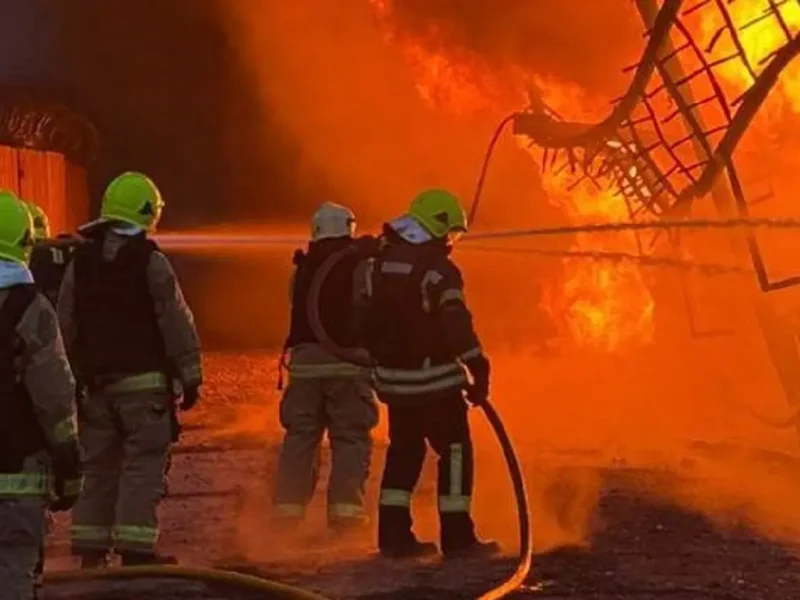 Последствия ночной атаки в Одесской области, 10 апреля 2026