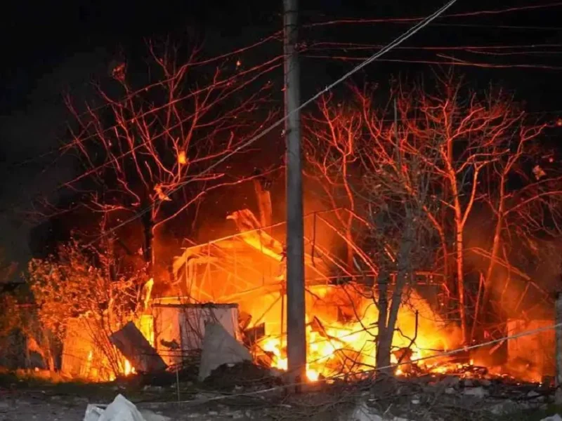 Ночной удар дронов по Одесчине: враг разбил портовую инфраструктуру и жилой дом