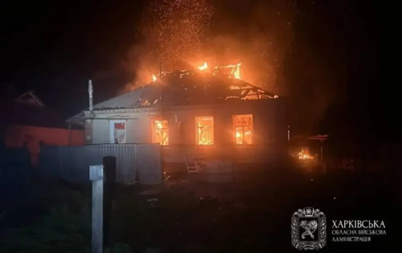 Россия ударила дроном по жилому дому в Богодухове, есть пострадавшие