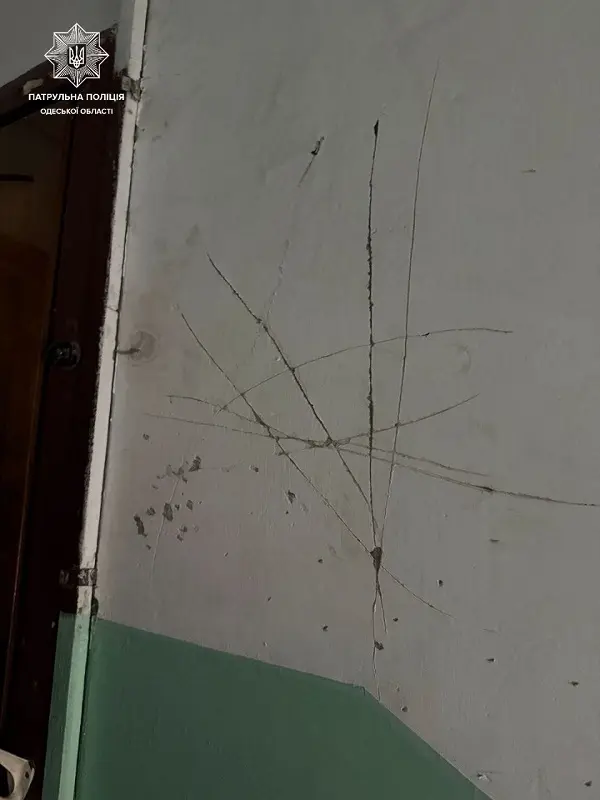 Пошкоджене майно в під'їзді після інциденту