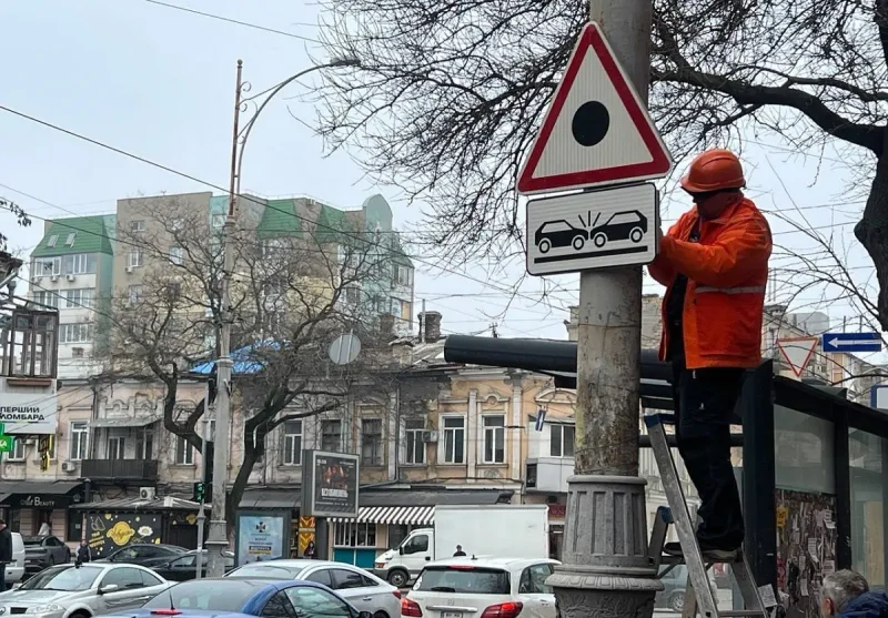 В Одессе обновляют светофоры