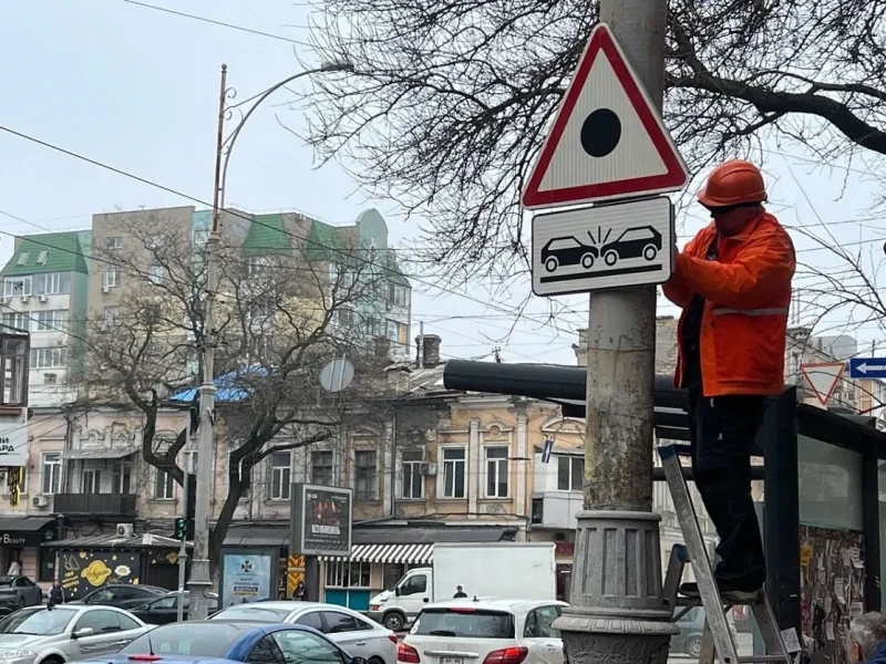 В Одессе обновляют светофоры