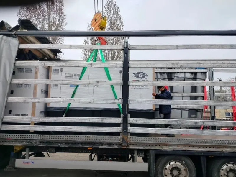 Франція передала Одесі потужні промислові генератори