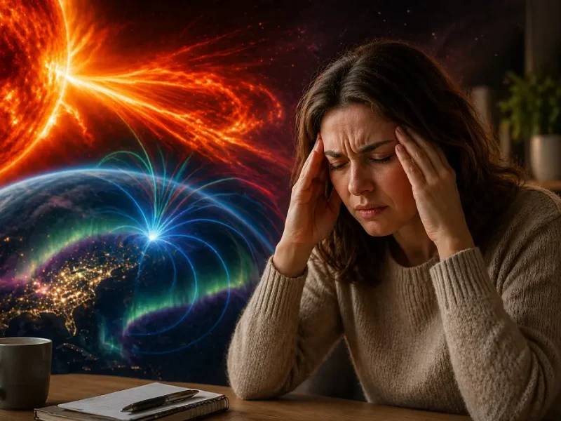 Головная боль от магнитной бури