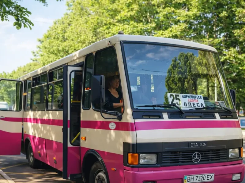 Маршрутка №25 Одесса-Черноморск