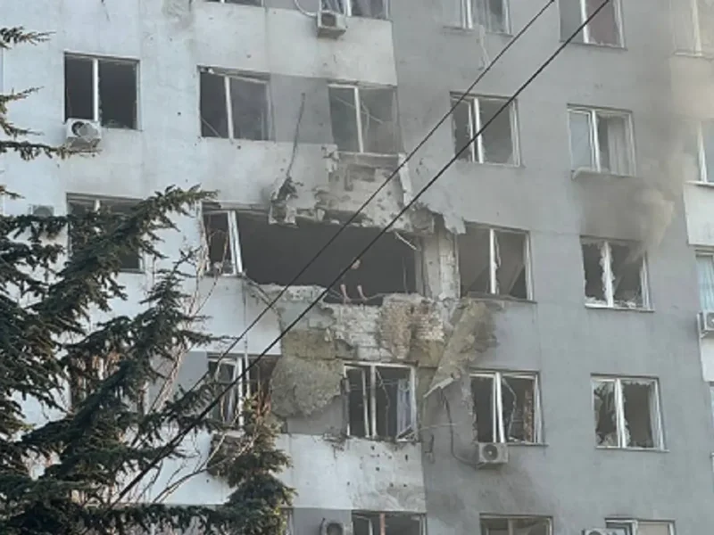 Прилет в многоэтажку в Одессе, 15 апреля 2026