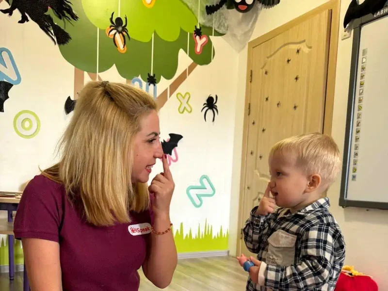 Під час занять у центр ранього розвитку