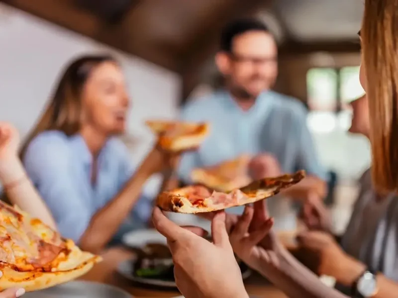 пицца на ужин