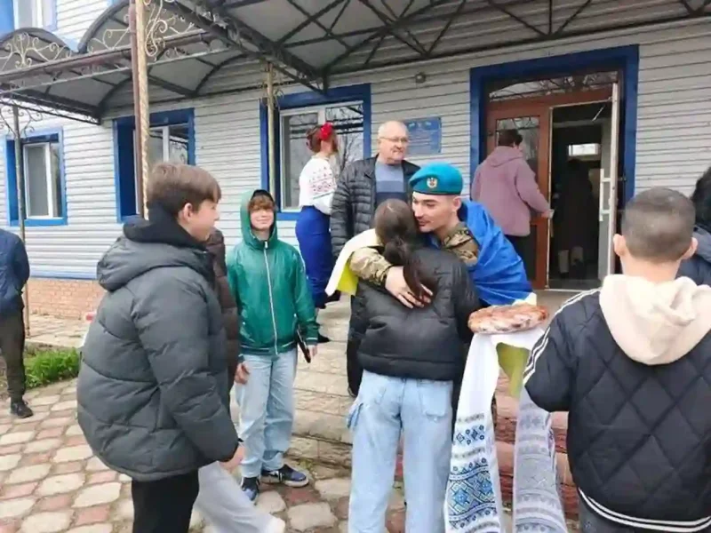 Повернення з полону Володимира Костеріна