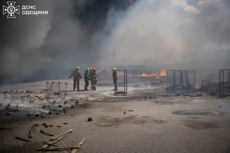 пожар на Киевском шоссе