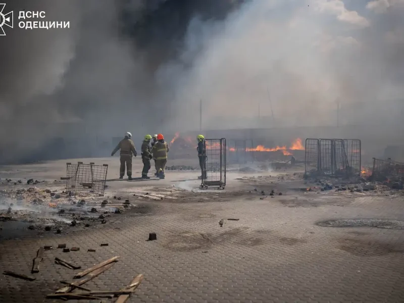 пожар на Киевском шоссе