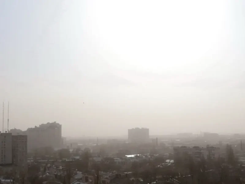 Пылевая буря в Одессе