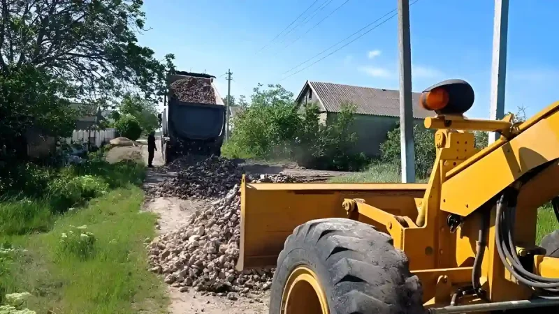 Ремонт вуличної дороги Ламбрівка 2025 рік