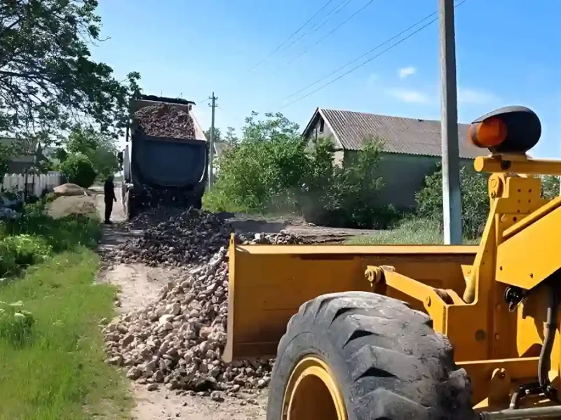 Ремонт вуличної дороги Ламбрівка 2025 рік