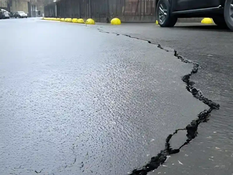 Тріщина на Аркадійському плато