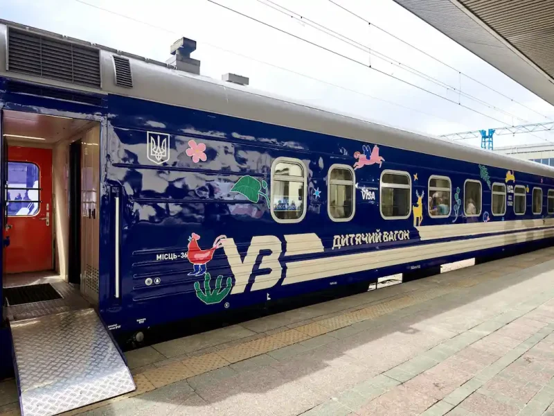 детский вагон