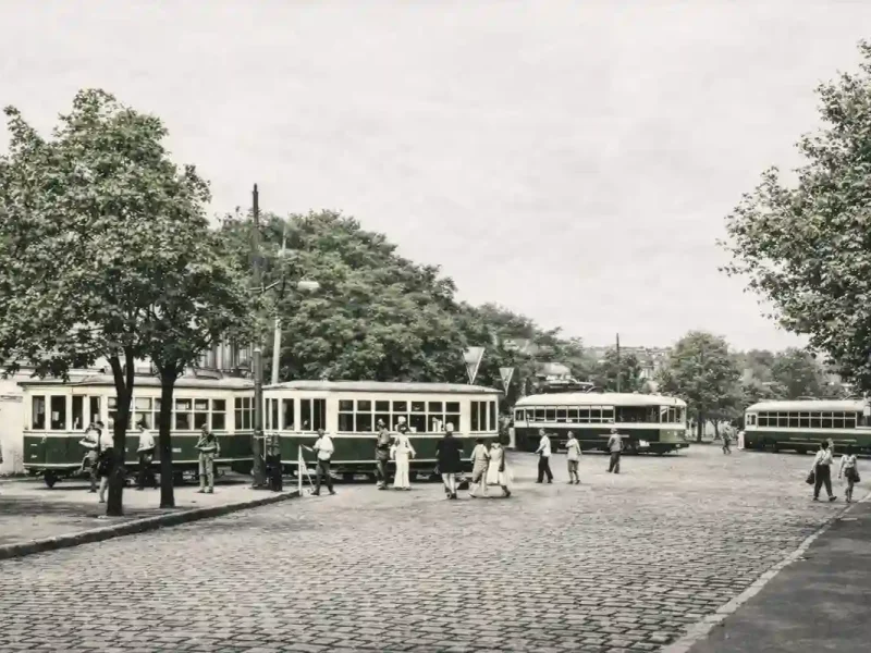 Вулиця Розумовська на початку 20 сторіччя