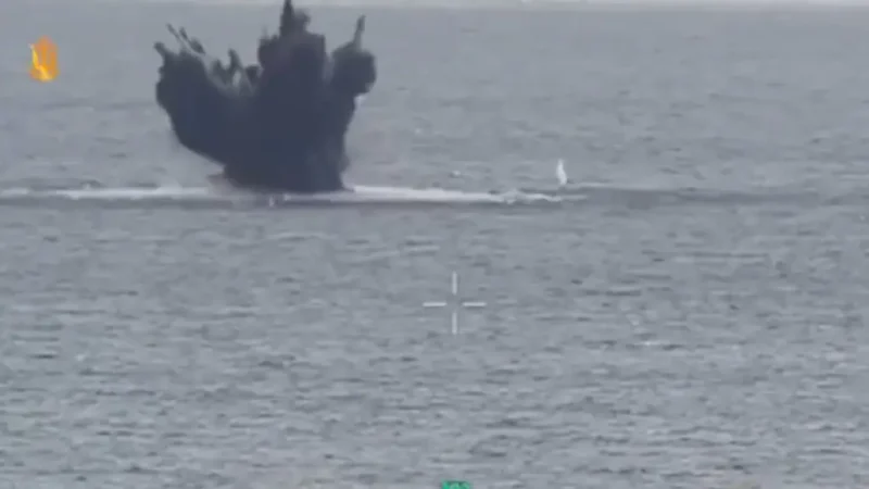 ВМС ЗСУ знищили ворожий катер на підході до Одеси