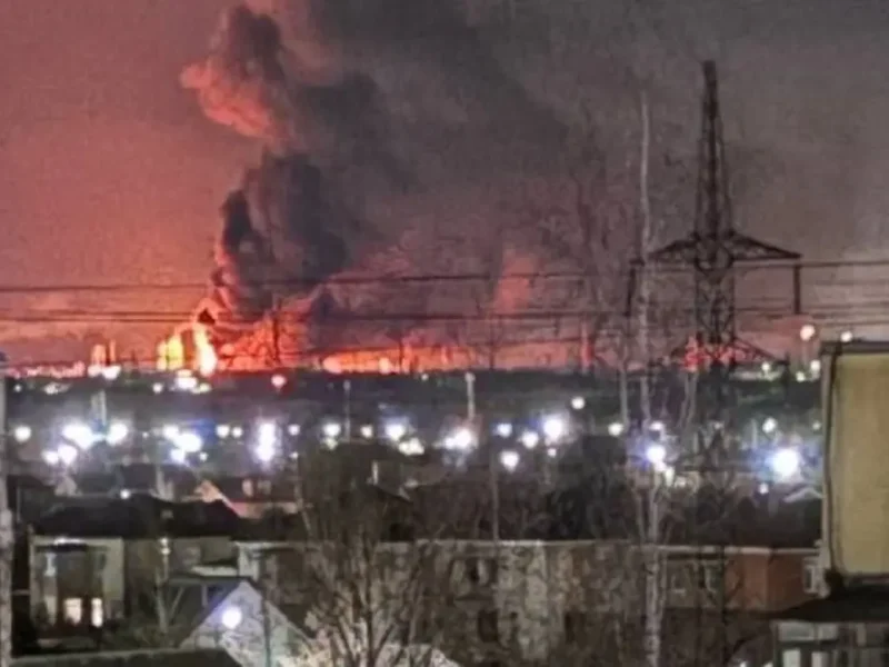 Удар по НПЗ в РФ