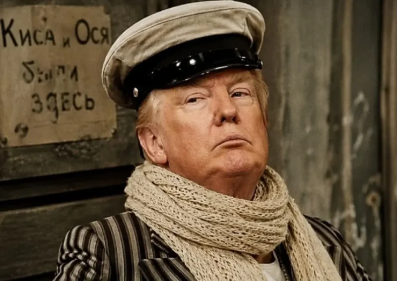 Дональд Бендер Трамп, фотожаба