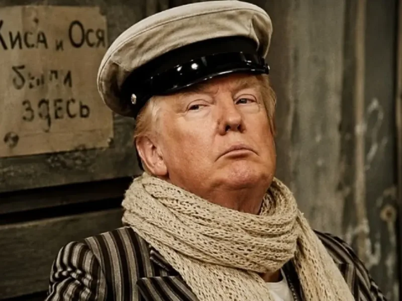 Дональд Бендер Трамп, фотожаба