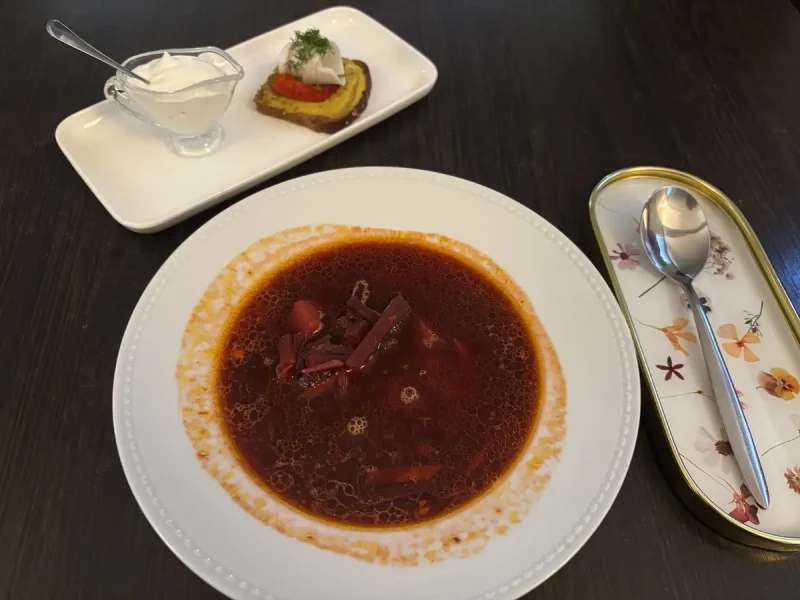 Борщ червоний