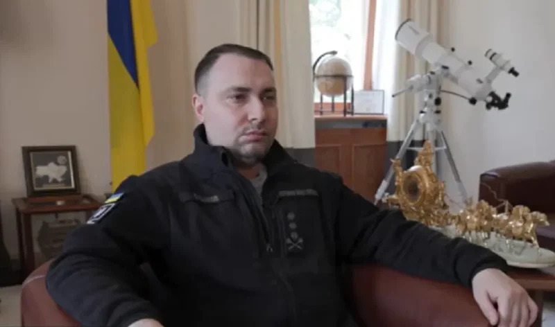 Кирилл Буданов дает интервью