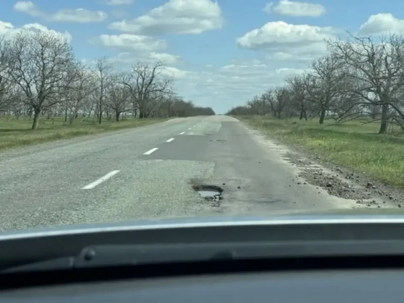 дорога до КПП Табаки