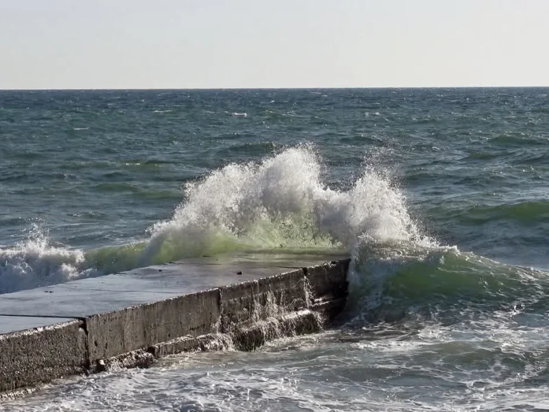 Черное море у берегов Одессы