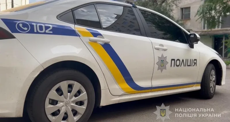 Авто полицейских в Одессе