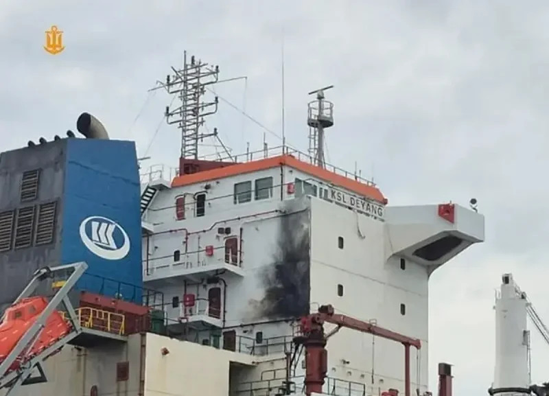 балкер KSL DEYANG (IMO: 9457725) под флагом Маршалловых островов, атакованный РФ у берегов Одессы 18 мая 2026