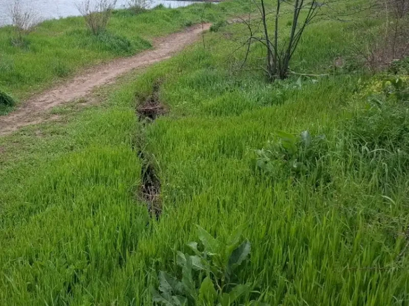 новая трещина на Золотом берегу