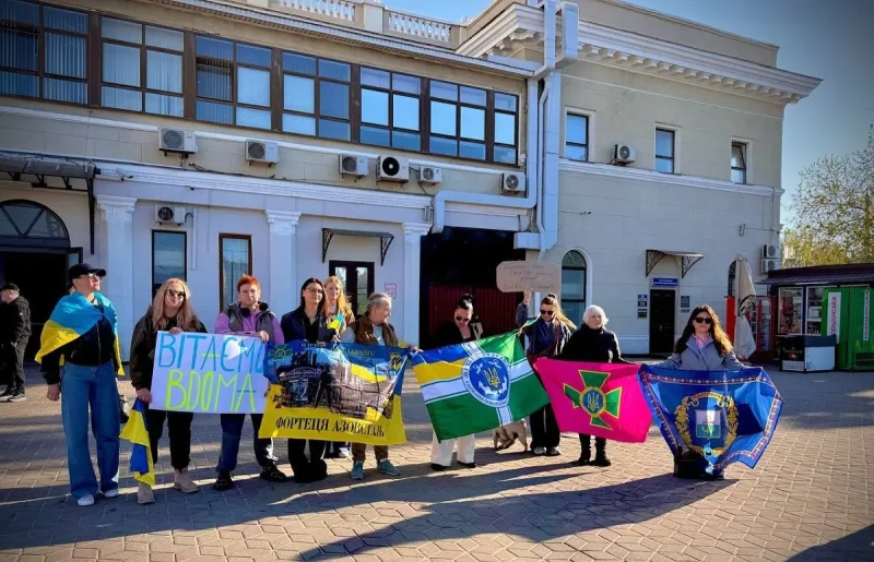 Одесса встретила защитника Мариуполя, вернувшегося из плена спустя четыре года