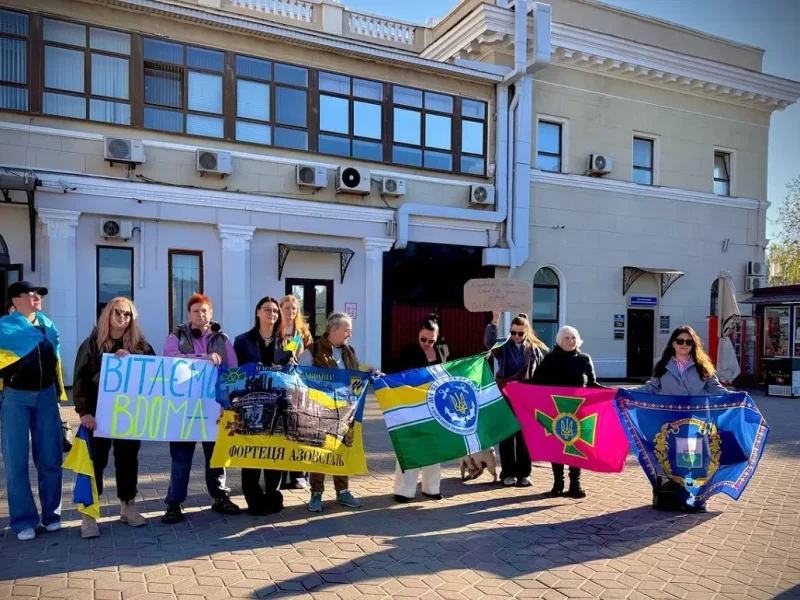 Одесса встретила защитника Мариуполя, вернувшегося из плена спустя четыре года