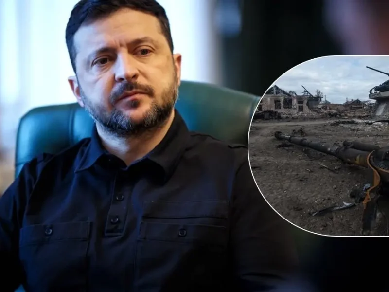 Зеленский и война в Украине, фотоколлаж