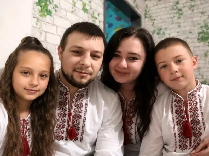 Родина Анастасія, Григорій, Галина, Богдан (ліворуч – праворуч)