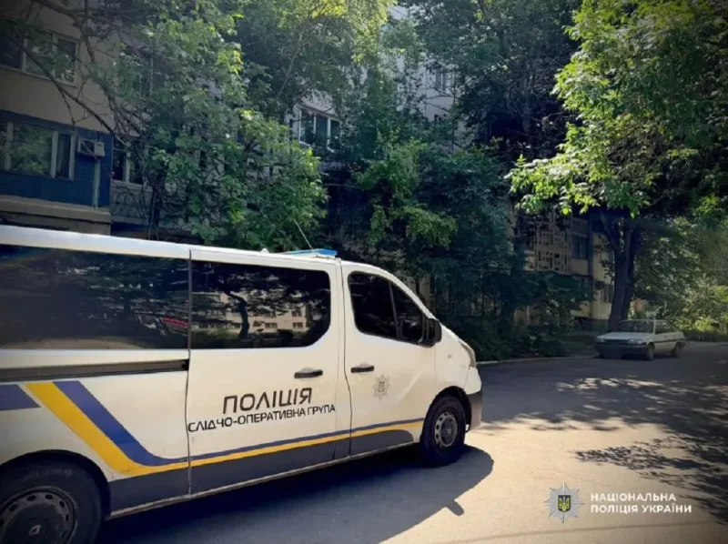 Одесская полиция на месте происшествия