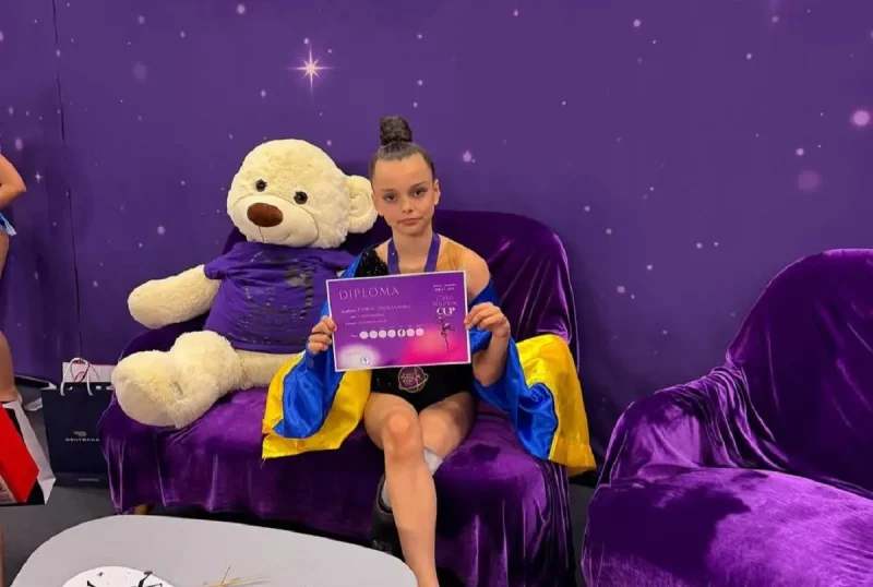 Александра Паскаль завоевала золото на международном турнире Carla’s Rhythmic Cup в Румынии