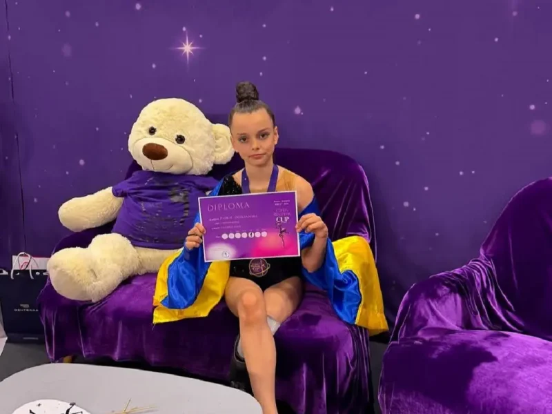 Александра Паскаль завоевала золото на международном турнире Carla’s Rhythmic Cup в Румынии