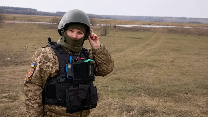 Військова медикіня Світлана Галіч на передовій