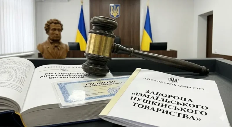 На Одещині заборонили «пушкінське товариство» через проросійську діяльність
