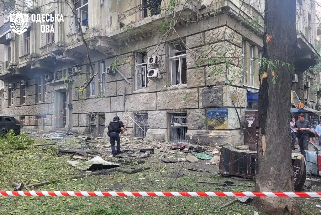 Одесса, 21 июля: после прилета дрона на Маразлиевской