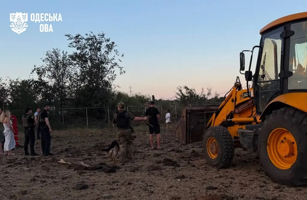 Одесская область: ликвидация последствий ракетного удара по парку развлечений, 19 июля 2026