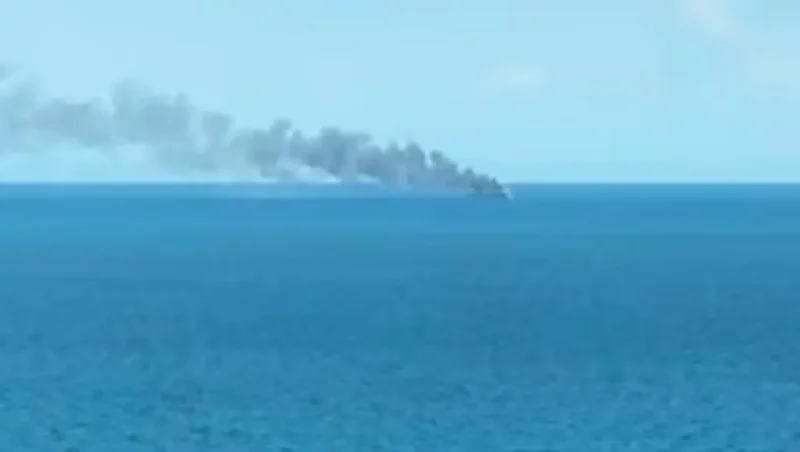 Атака на судно в Черном море