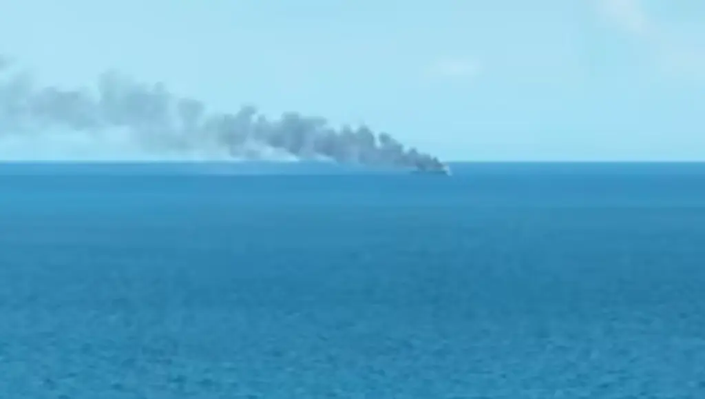 Атака на судно в Черном море