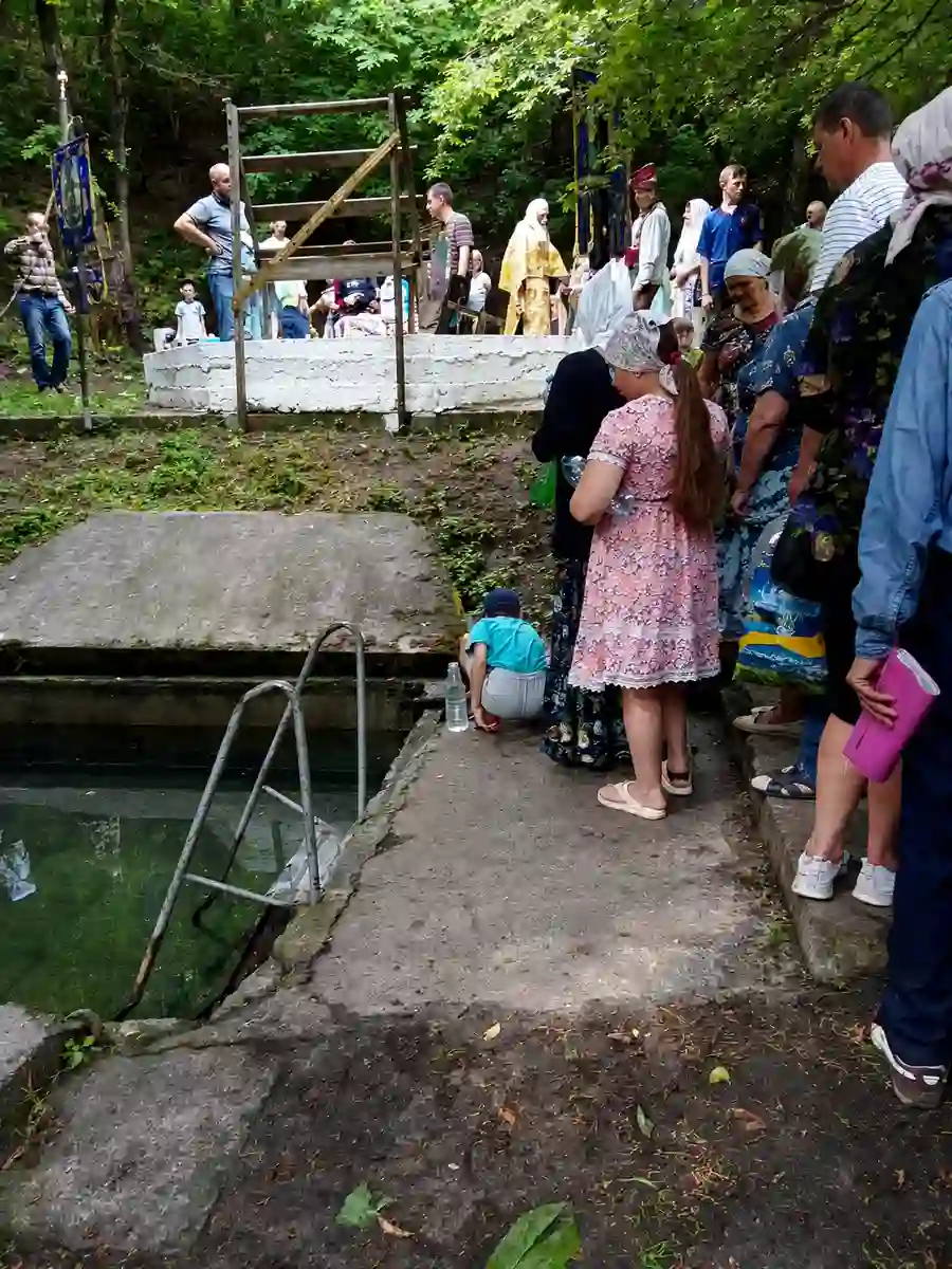 Крестный ход в селе Гидерим