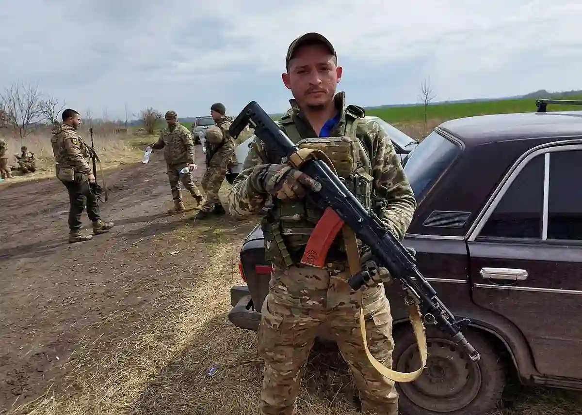 Командир Болгар на завданні зі своїм підрозділом