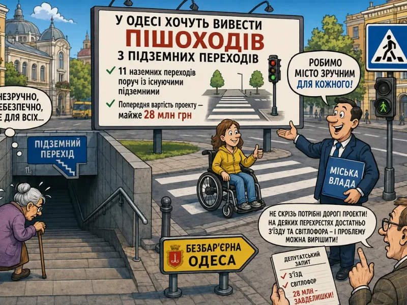 Безбар'єрна Одеса: доступність чи витрати?
