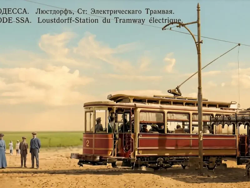 Перший трамвай до Люстдорфу