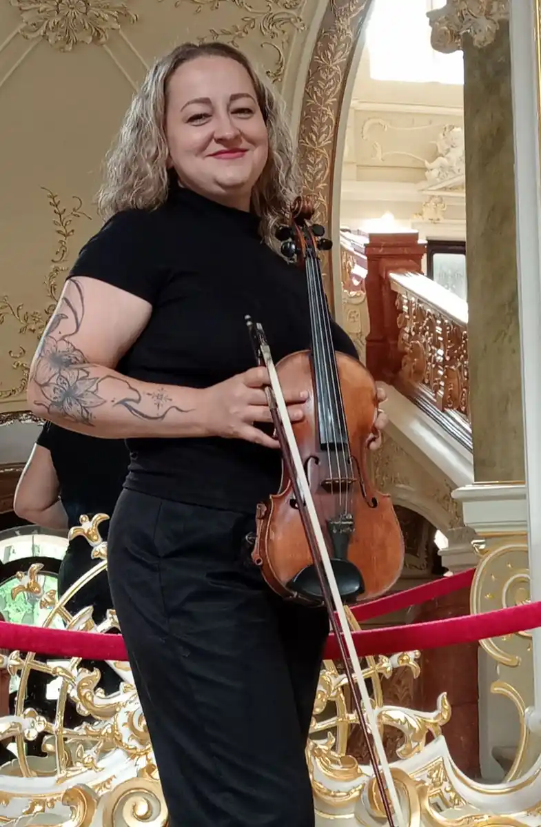 Алена Григоренко, преподаватель класса скрипки